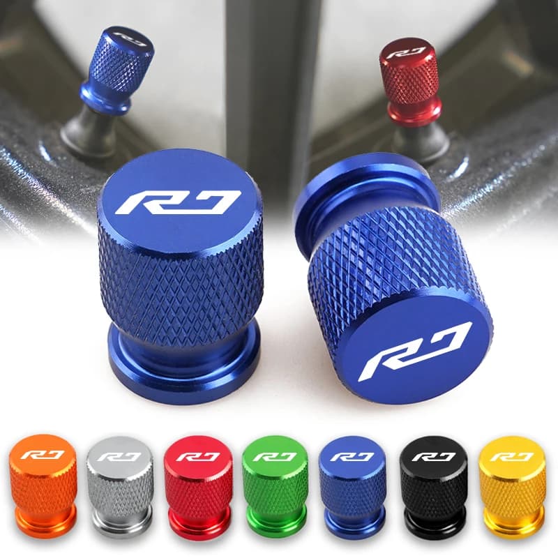 Motor wheel pneumatic valve caps Airdust aluminum alloy tyre cover for YAMAHA YZF R7 YZFR7 YZF-R7 ALL year round