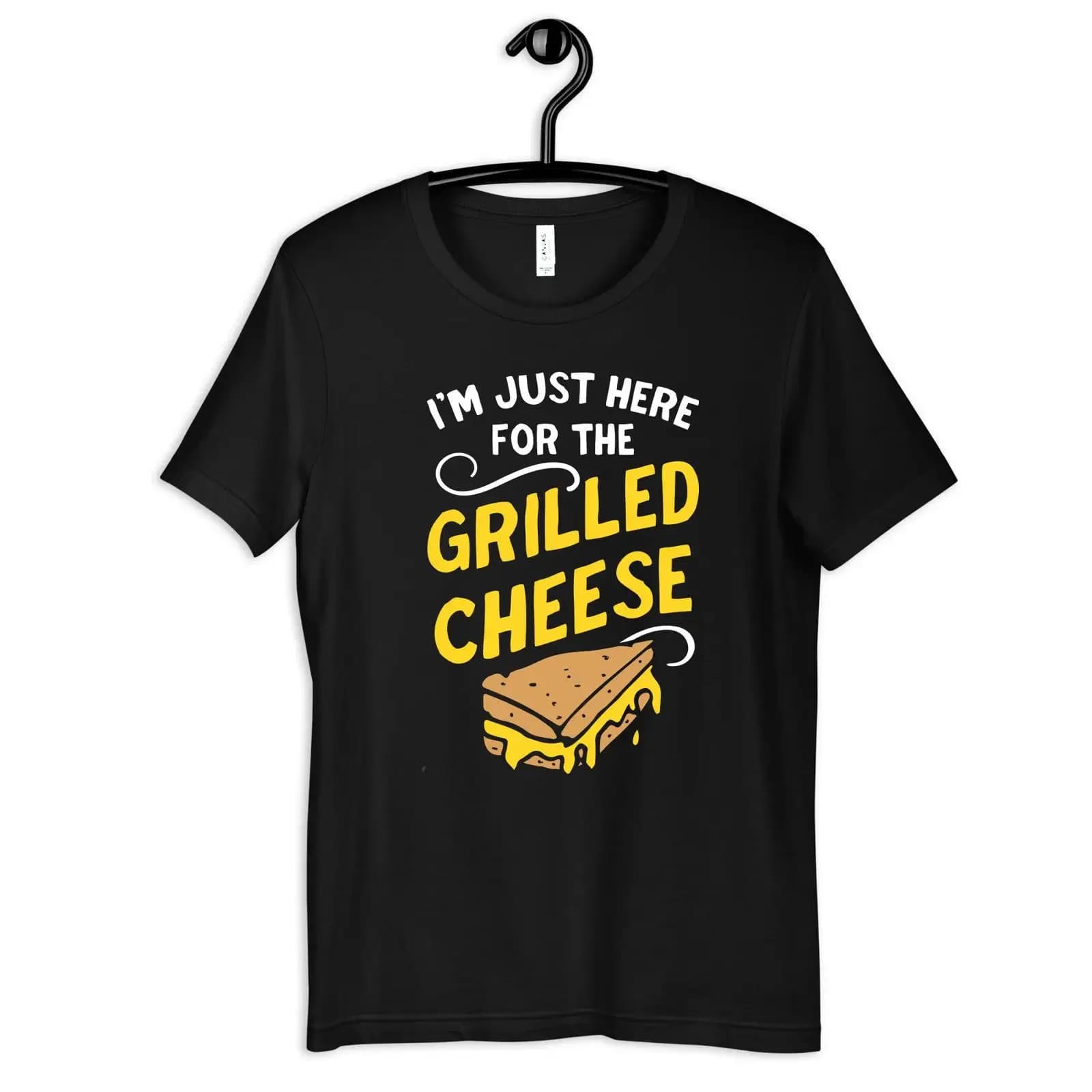 I'm Just Here For The Grilled Cheese Funny Food Lover T Shirt Casual Kids Also Available In SweaT vintage Washed Slightly