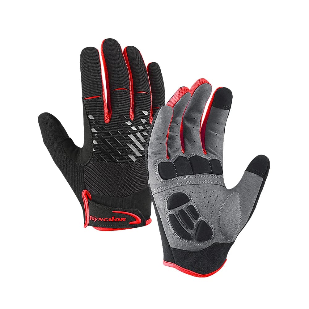 Guanti da ciclismo sportivi Guanti da bici da strada antiscivolo traspiranti Touch Screen Uomo Donna Guanti da bicicletta da corsa all'aperto
