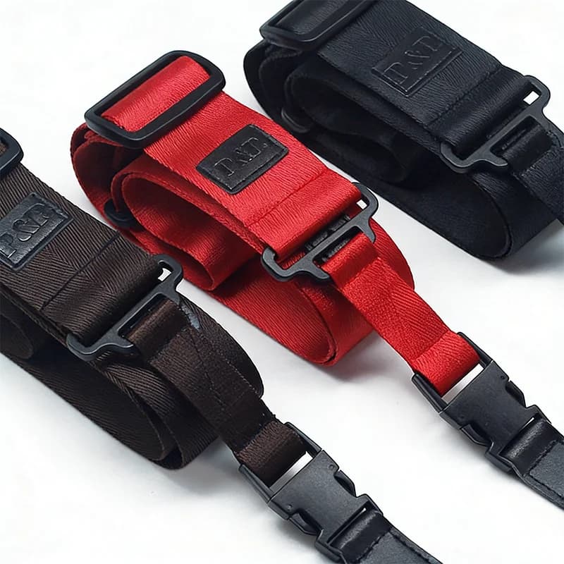 Nylon Guitar Strap with Quick Release Buckle Design Adjustable Guitar Shoulder Belt for Acoustics Electric Bass Guitar Accessory