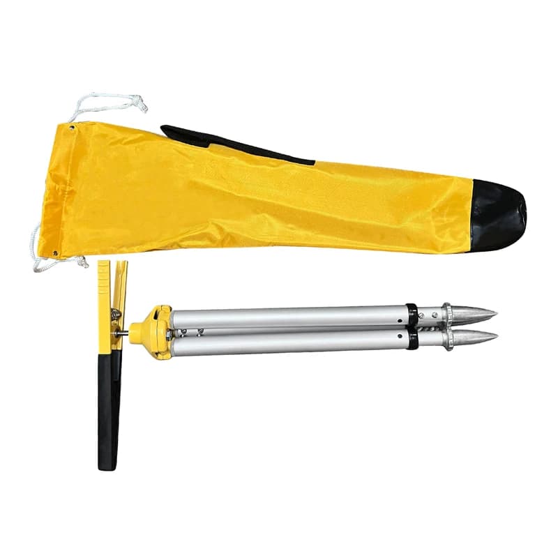 46 cm-60 cm telescopico regolabile mini treppiede torre righello supporto stazione totale prisma palo morsetto retrattile mini palo staffa