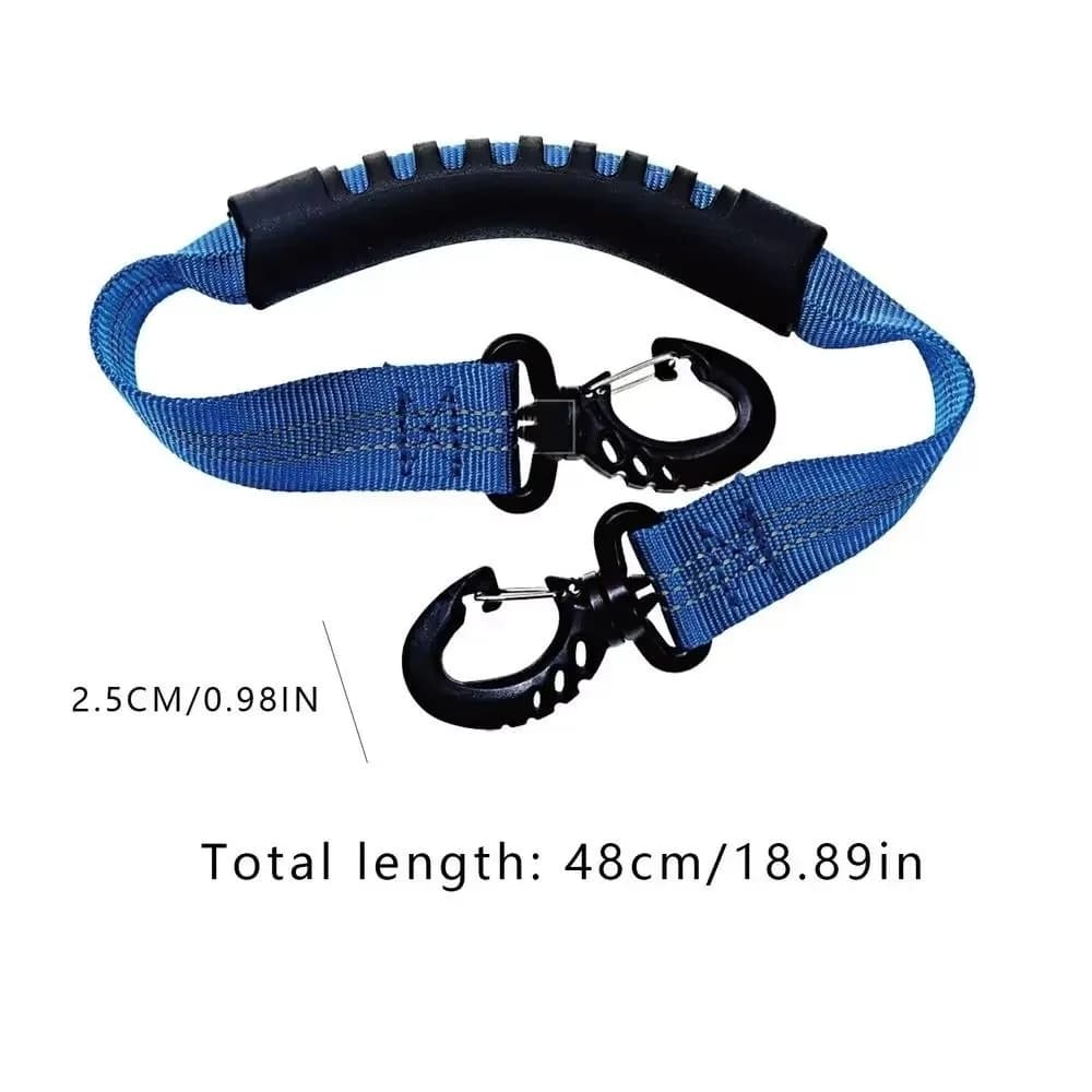 Adjustable Ski Boot Strap Winter Sport Nylon Ice Skates Carrying Straps Roller Skate Shoe Lifter Ski Boot Carrier Straps