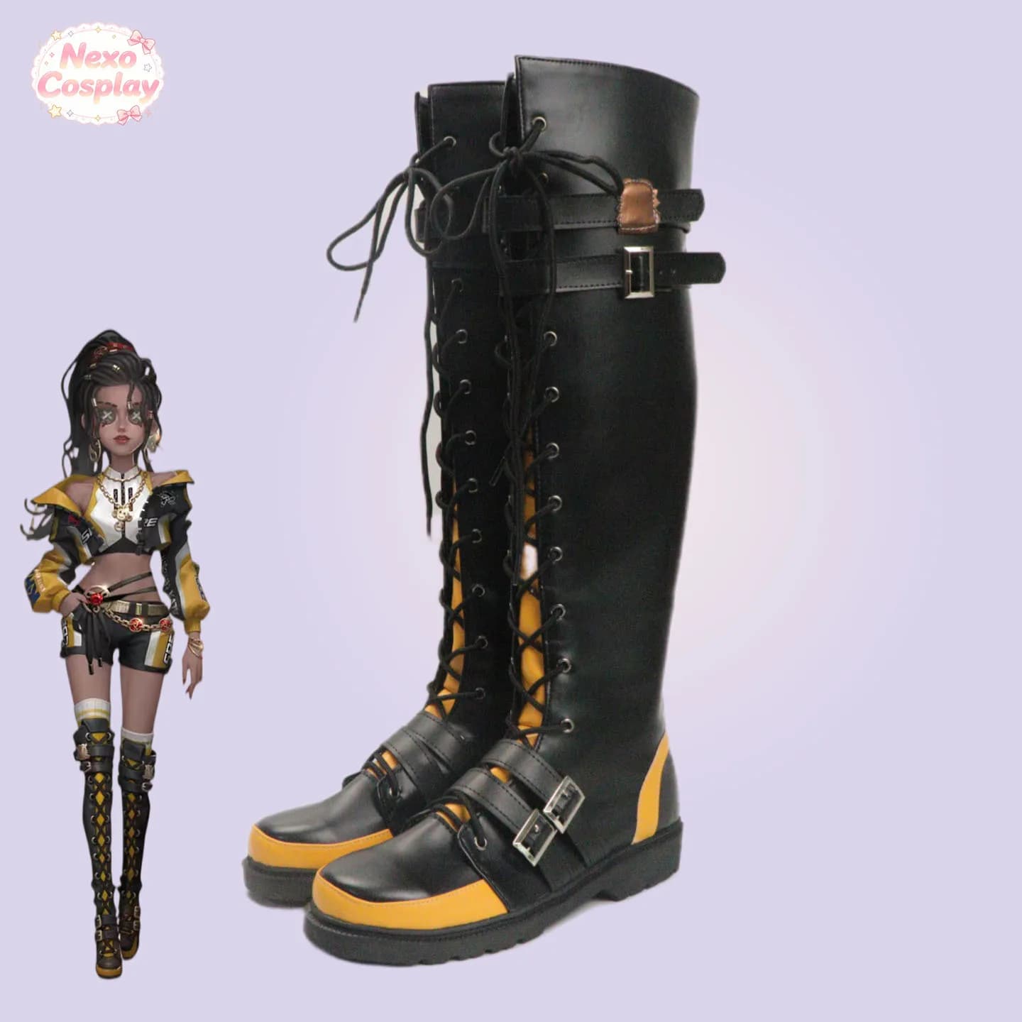 Identity V Enchantress Patricia Dorval SRE Team Cosplay Shoes