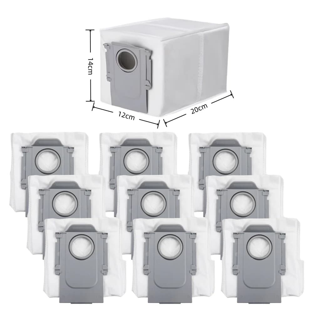 Dust Bag for Roborock Qrevo QV 35A/S5V/Saros 10R/20/Qrevo Edge/S5A/CurvX/S/Pro/Plus/Curv/2 Flow/S5X/S8 MaxV/P20Pro/G20S
