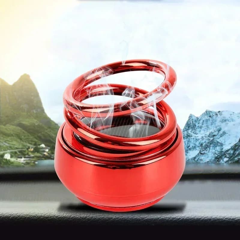 Deodorante per Auto Outlet fragranza Design magnetico accessori per Auto profumo per interni diffuso solare Auto rotante
