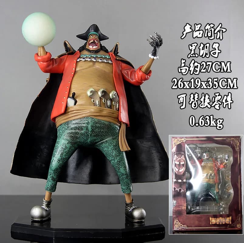 One Piece Pop Blackbeard Marshall D Teach Boxed Action Figure Collectible Model Desktop Ornament For Anime Collectors