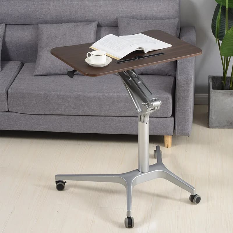 Pneumatic lifting table Laptop computer table Standing home desk Lecture table Writing desk