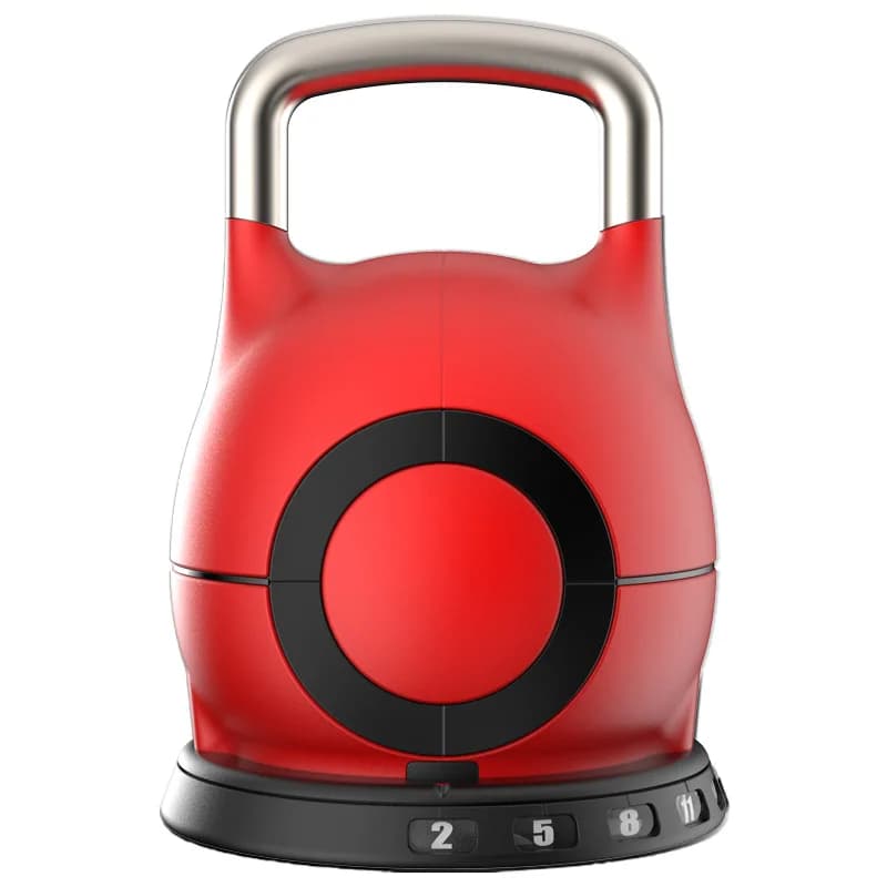 Kettlebell Regolabile da 20kg, Unisex, in Acciaio, Tipo Universale
