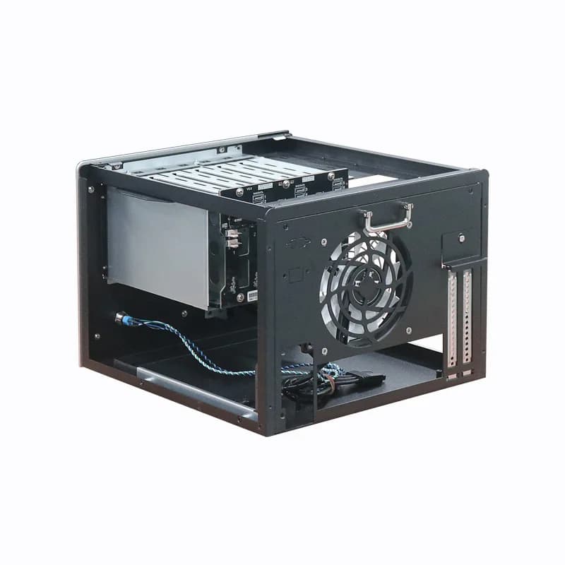 8 Disk Nas Chassis Flex Power USB Hot Plug Server Case Home Student Office Computer Mini itx Chassis Storage Server