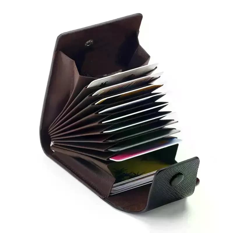 Men Card Holder PU Leather Purse For Cards Case Wallet For Credit ID Bank Card Holder Women Cardholder Pasjeshouder Mannen