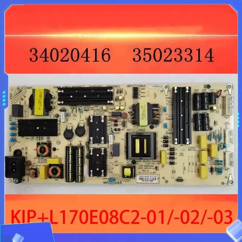 Power Supply Board for Konka 34020181 35023314 KIP L170E08C2 01 02 03 Replacement Part