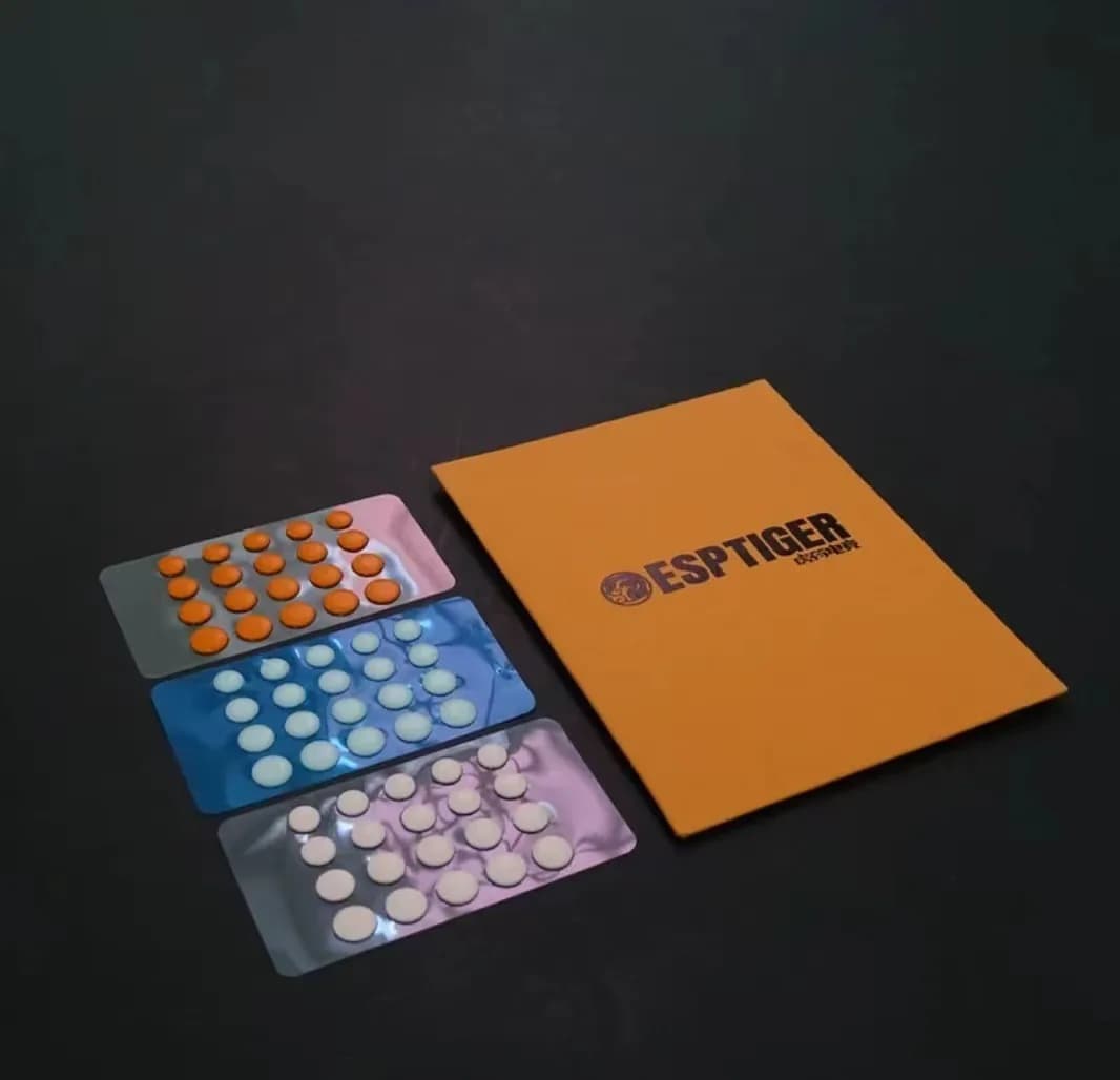 Nuovo 40PCS Esports Tiger ICE Rosa Arancione V2 Piede Adesivo FAI DA TE Piccoli Punti Rilievo Del Piede Arco Bordo Esports 6.5MM 7MM