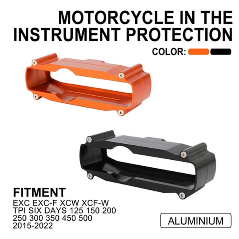 Moto Tachimetro Contachilometri Copertura In Lega di Alluminio Contachilometri Guard Per EXC XCW TPI Sei Giorni 125-500 2015-2022, B