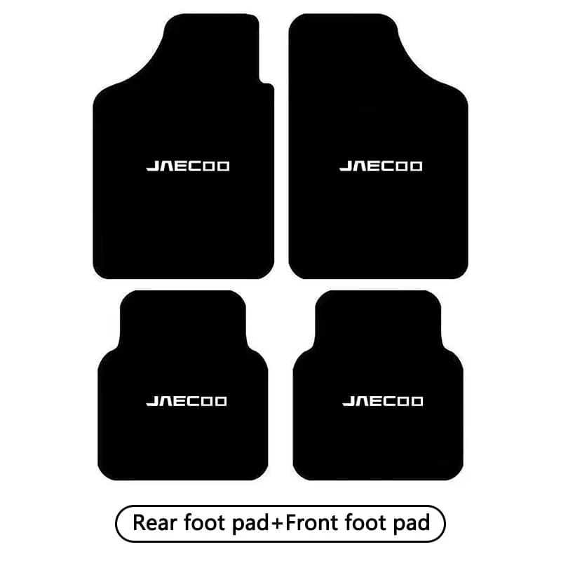 2/4pcs Car Floor Mats Universal Auto Foot Pad Automobile Interior For Jaecoo Omoda J7 2025 2024 Chery Jaecoo J7 J8 Tiggo 8plus