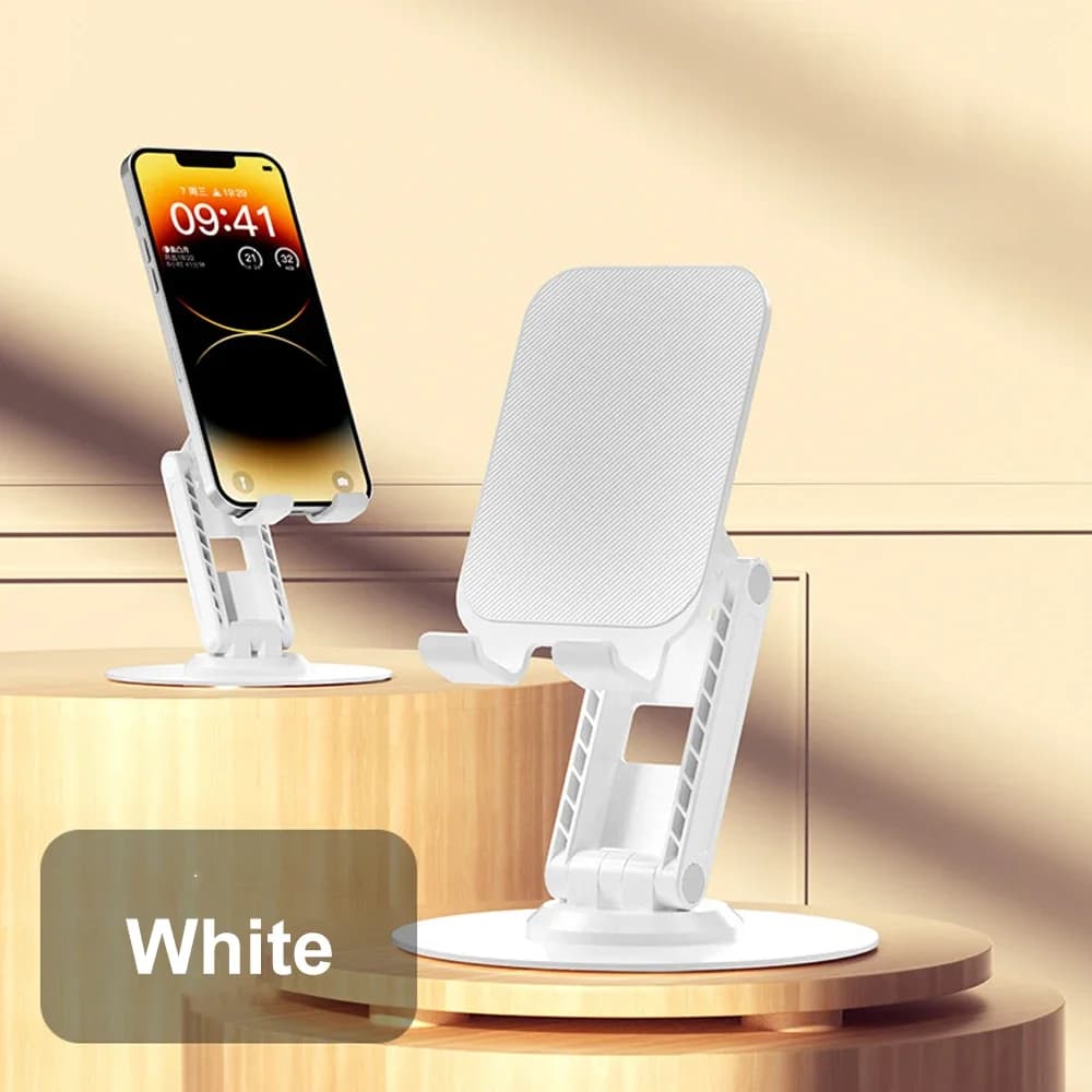 Supporto pieghevole per telefono cellulare Supporto per tablet da tavolo Supporto per staffa pigra da tavolo flessibile e regolabile per tutti i telefoni