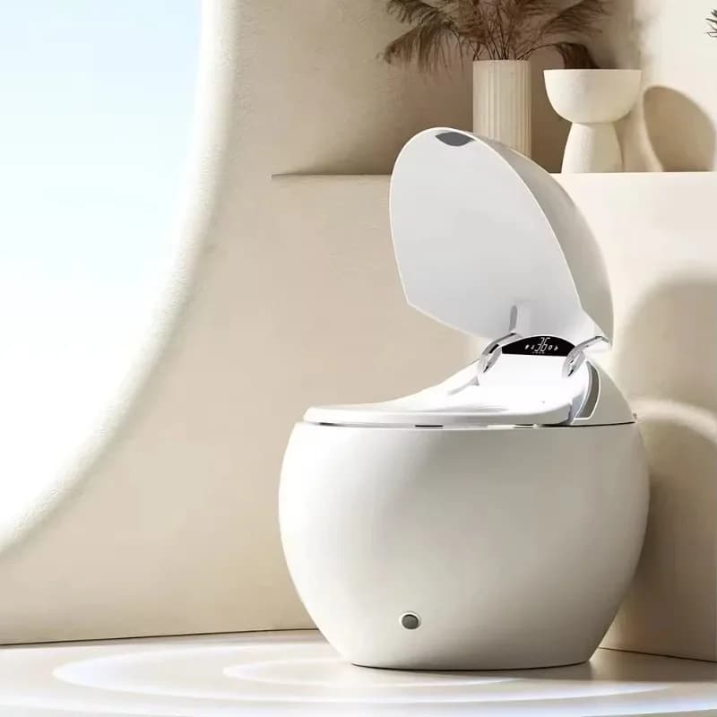 WC Intelligente Automatico da Bagno con Sensore a Pavimento, Scarico Automatico e Ciotola Elettrica Intelligente - Offerta Speciale