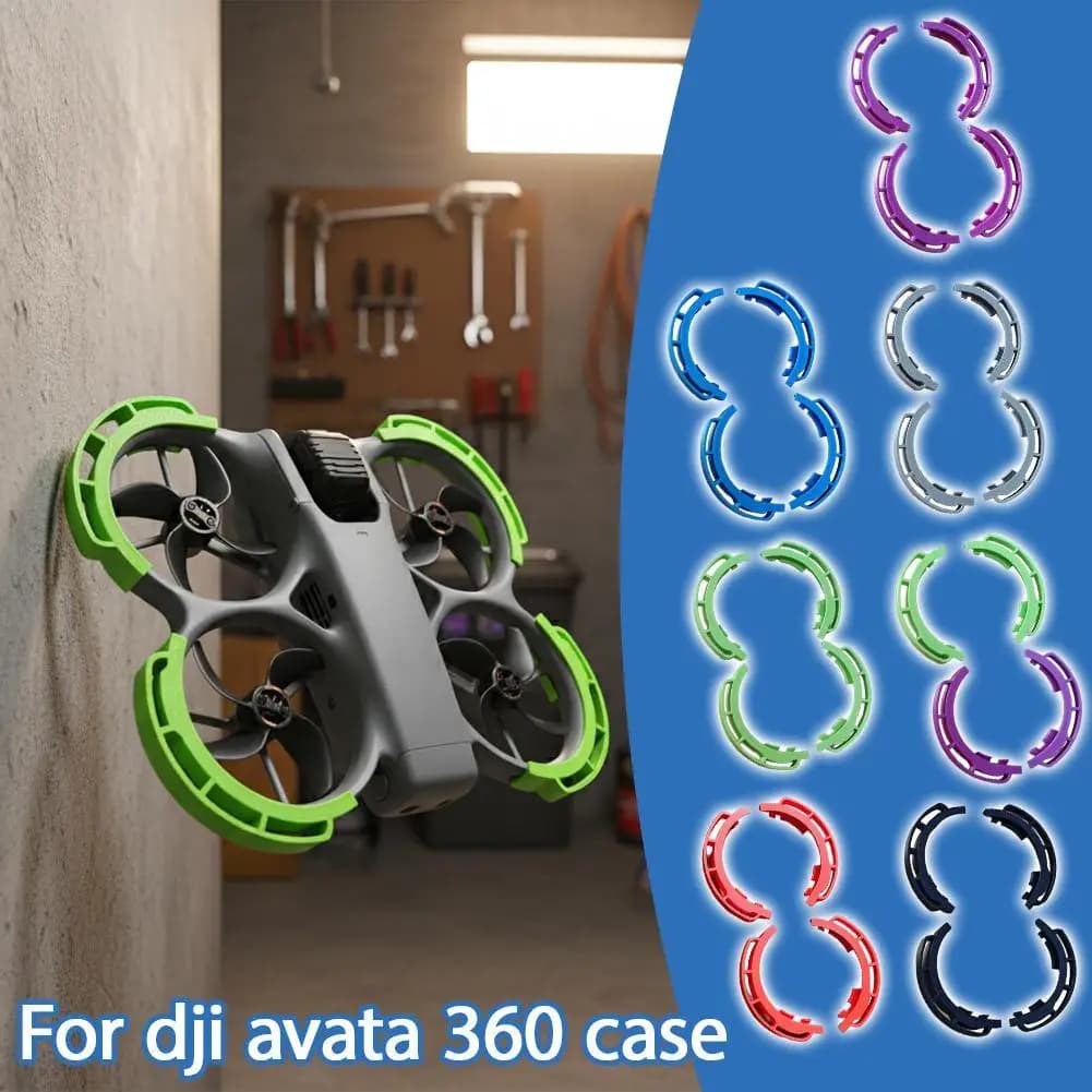 Protection for Elica DJI Avata 360, Anti-Collection Bumper Ring for Drone, Complete Protection Accessories for All Edges