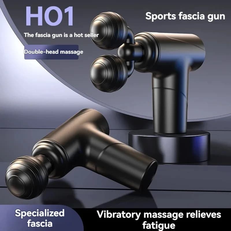 Double Head Band Gun, High Power Massage Gun to Relax Muscles, Essential for Employees to Relieve Gun Feeding For Band
