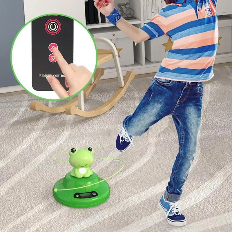 Smart Rope Toy for Auto Jumping Rope Machine for Jumping With Remote Control Interactive Sports Parent-Children Adult Indoor