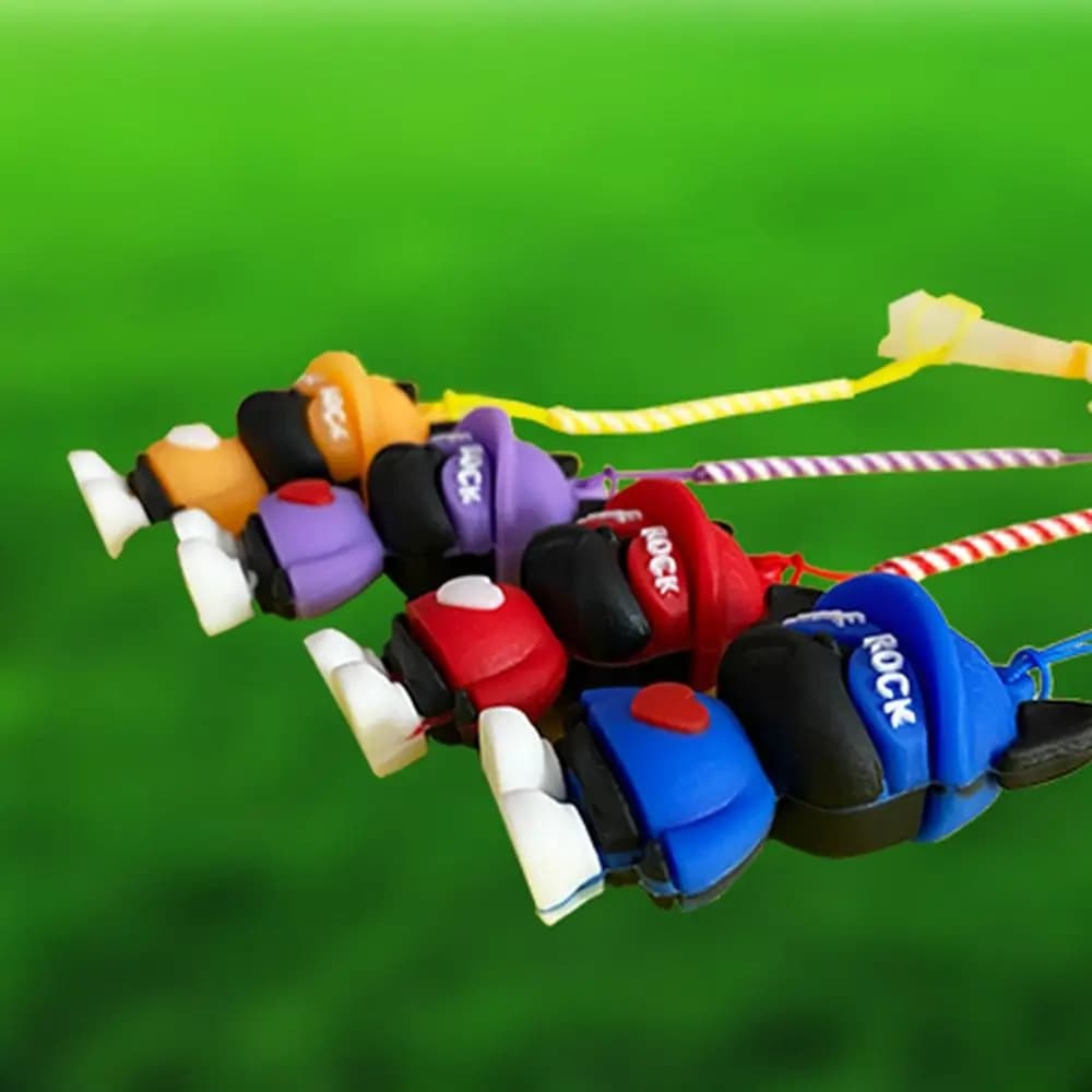 T-shirt da golf anti-perdita con ciondolo a forma di orso per bambola carina T-shirt da golf con supporto personalizzato in scatola