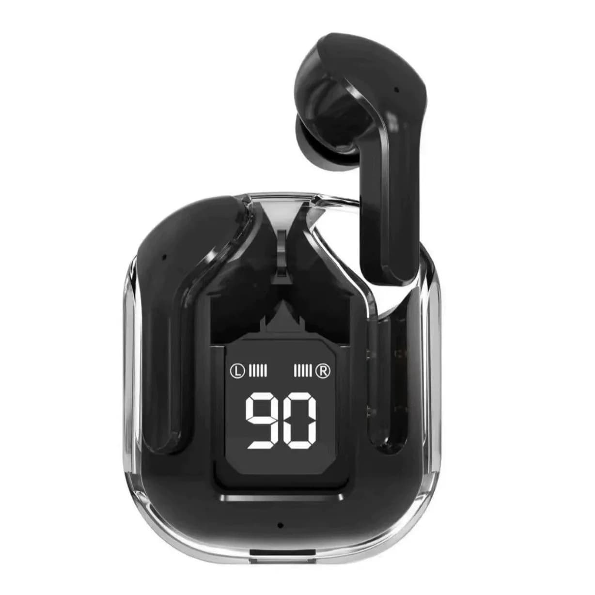 Wireless TWS Headphones with LED Digital Display 150mAh, Stereo Headphones with Digital Display and High Quality Sound for Smartphone