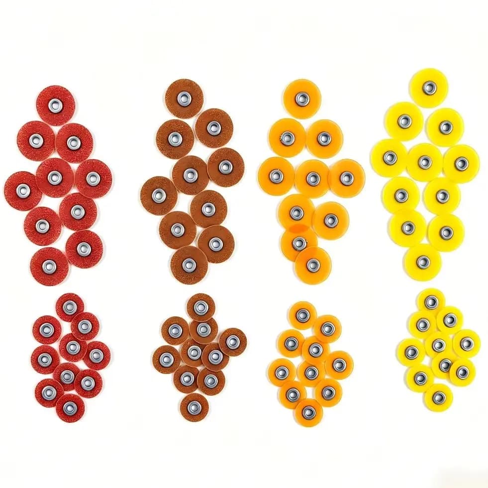 40/50Pcs Dental Finishing & Polishing Discs kit/Refill P12 SuperfineFine/Medium/Coarse &1 Mandrel for Composite Restorations