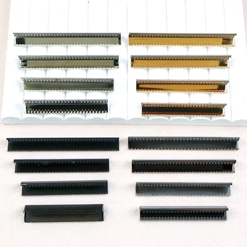 20/50 Pezzi Meetee 10-60mm Clip in Metallo per Cinghie di Zaini, Fibbie per Cinture in Pelle, Chiusure di Fissaggio per Abbigliamento, Forniture Hardware