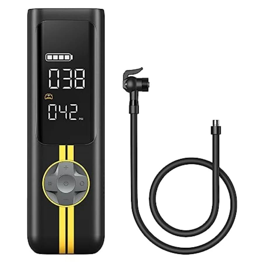 X8 APEX EV Gonfiatore per pneumatici Adattatore per tubo di gonfiaggio per pneumatici per veicoli elettrici Gonfiaggio ad alta pressione nero con connessione rapida Dura