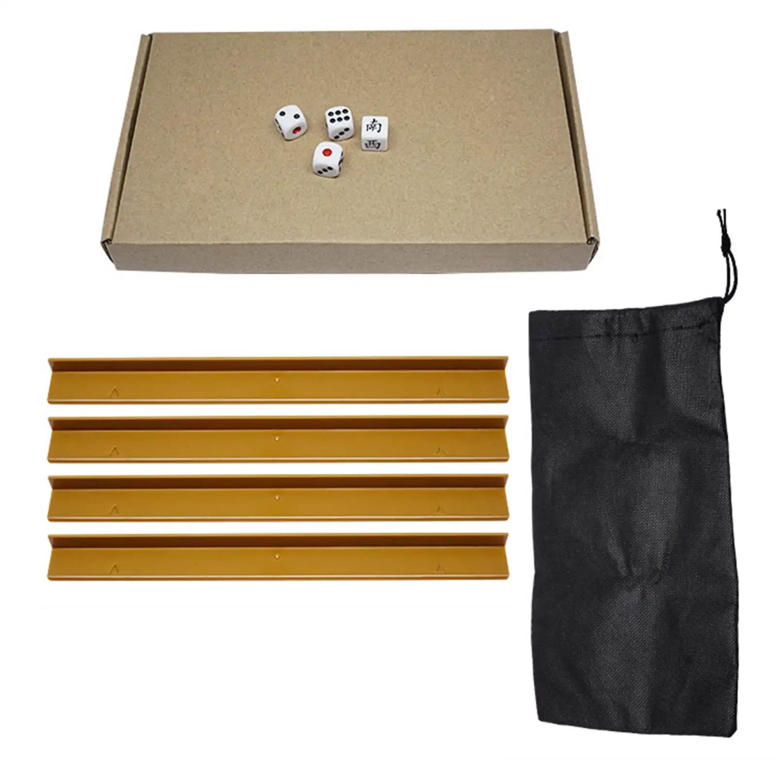 Mini Chinese Mahjong Game Set Classic Tiles Games Board Game Travel Family