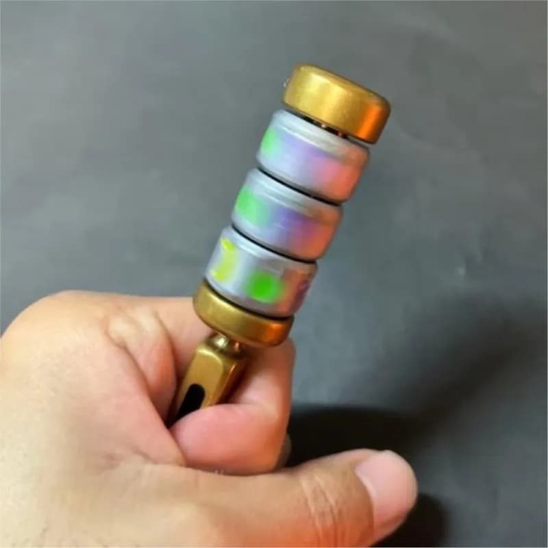 Nuovo Gadget Antistress EDC Premium a Forma di Frutta, Spinner Portatile in Metallo per Alleviare lo Stress, Giocattolo per Adulti, Regalo per Ansia e ADHD