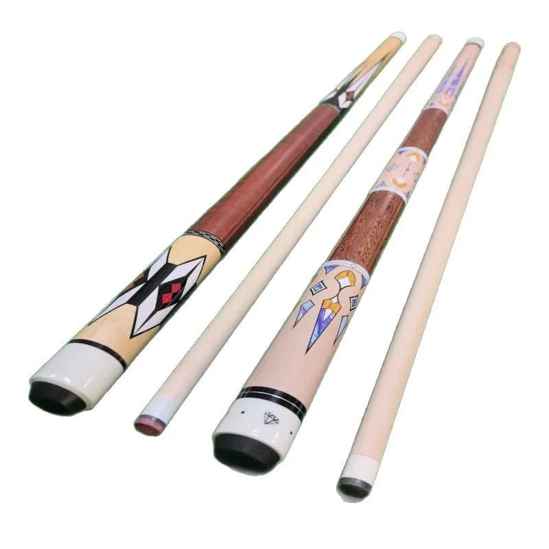 Stecca da Biliardo Americana con Testa Grande da 13mm, in Acero, con Impugnatura Divisa, per Esportazione Transfrontaliera, Stecca da Pool a Nove Palle di Lusso, Stecca da Snooker in Acciaio Inossidabile