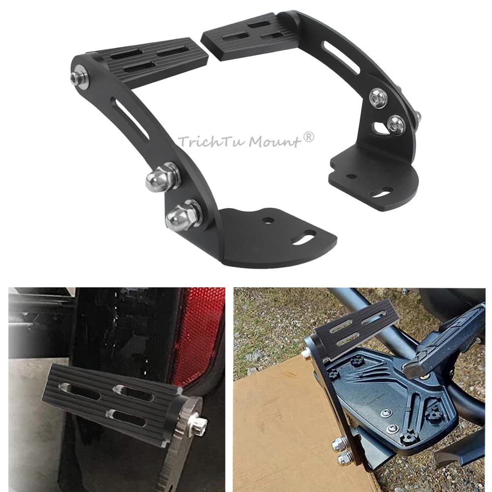 Per Can-Am Spyder F3 Factory con Pedane 2015-2023, Supporti di Estensione Poggiapiedi Regolabili, Pedane da Strada, Accessori