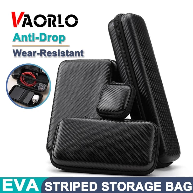 Fa-da-te travel bag Camera case Foam case Portable shock absorber for headphones Transport bag Square storage bag