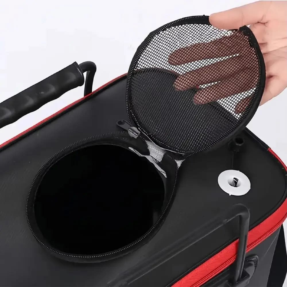 EVA Waterproof Foldable Fishing Bucket, Reinforced Live Fish Box, Light Portable Fishing Bag