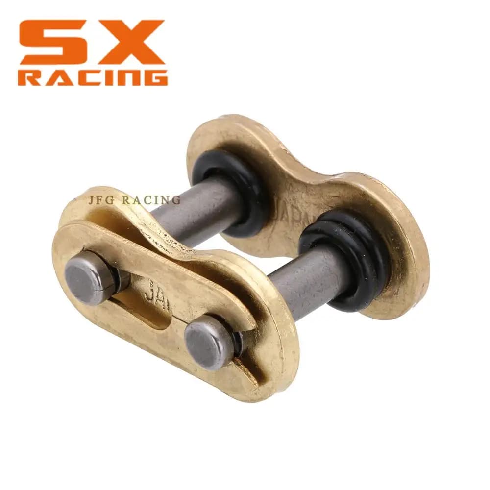 420 428 520 525 530HV Connettore catena Collegamento pesante Master Joint Link con O-Ring Catena di blocco Moto Fibbia Anello di collegamento JFG