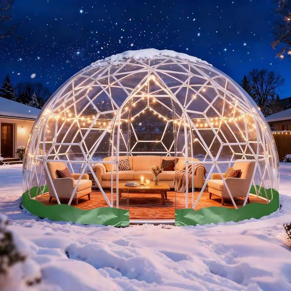 Tenda Serra Impermeabile 9.7 x 5.7 piedi per 2-4 Persone, Ideale per Campeggio, Feste ed Eventi all'Aperto
