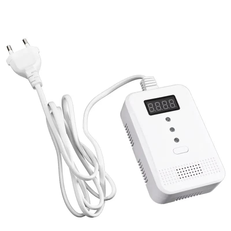 【MUST-HAVE】 Rilevatore di gas combustibile con monossido di carbonio a display digitale vocale Rilevatore di allarme composito