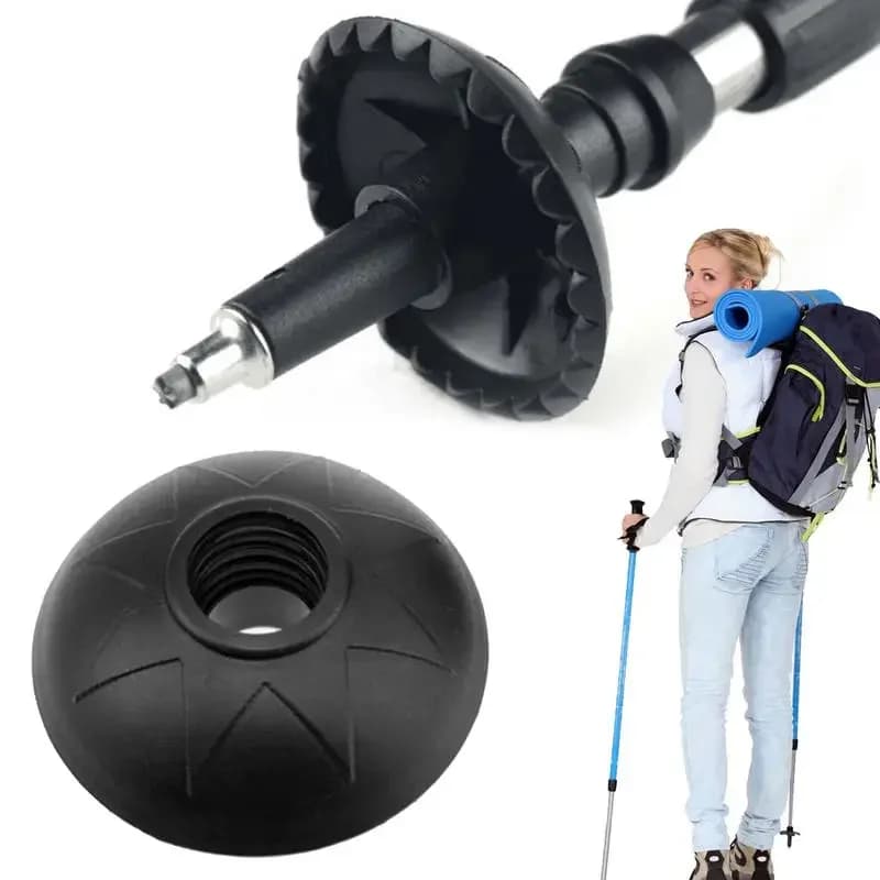 3/5pcs Canna Arrampicata Sostituzione Alpenstock Escursione Protezione Cap Punta Neve Sport Trekking Bastone Nordic Walk Stick Treking Accessori