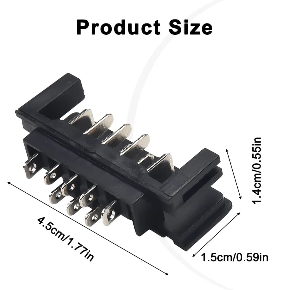 1 pz DCB118 connettore staffa terminale per Dawalt 14.4V 18V caricatore adattatore USB caricabatteria accessori gruppo batteria