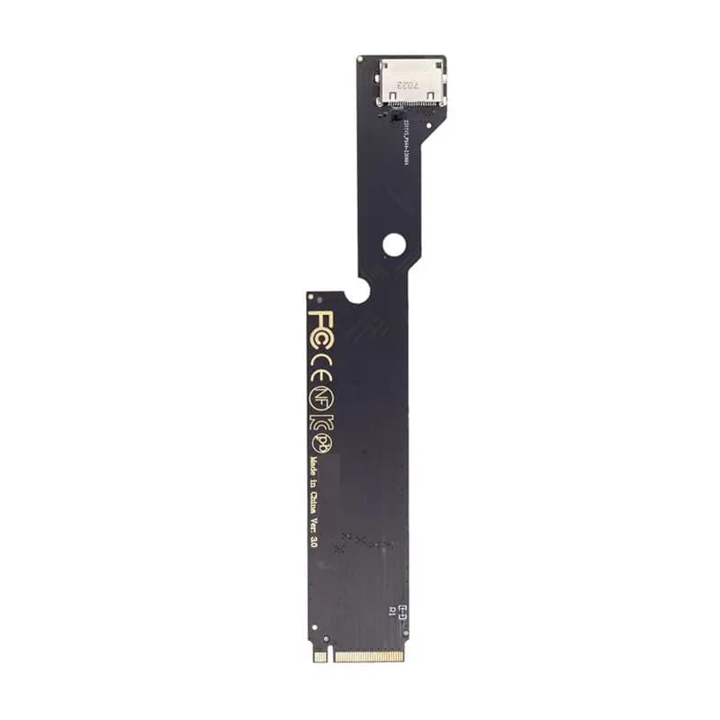 AED7-PCI-E 3.0 M.2 M-Key To Oculink SFF-8612 Host Adapter For 2022-2023 Thinkbook 16+ External Graphics Card & SSD
