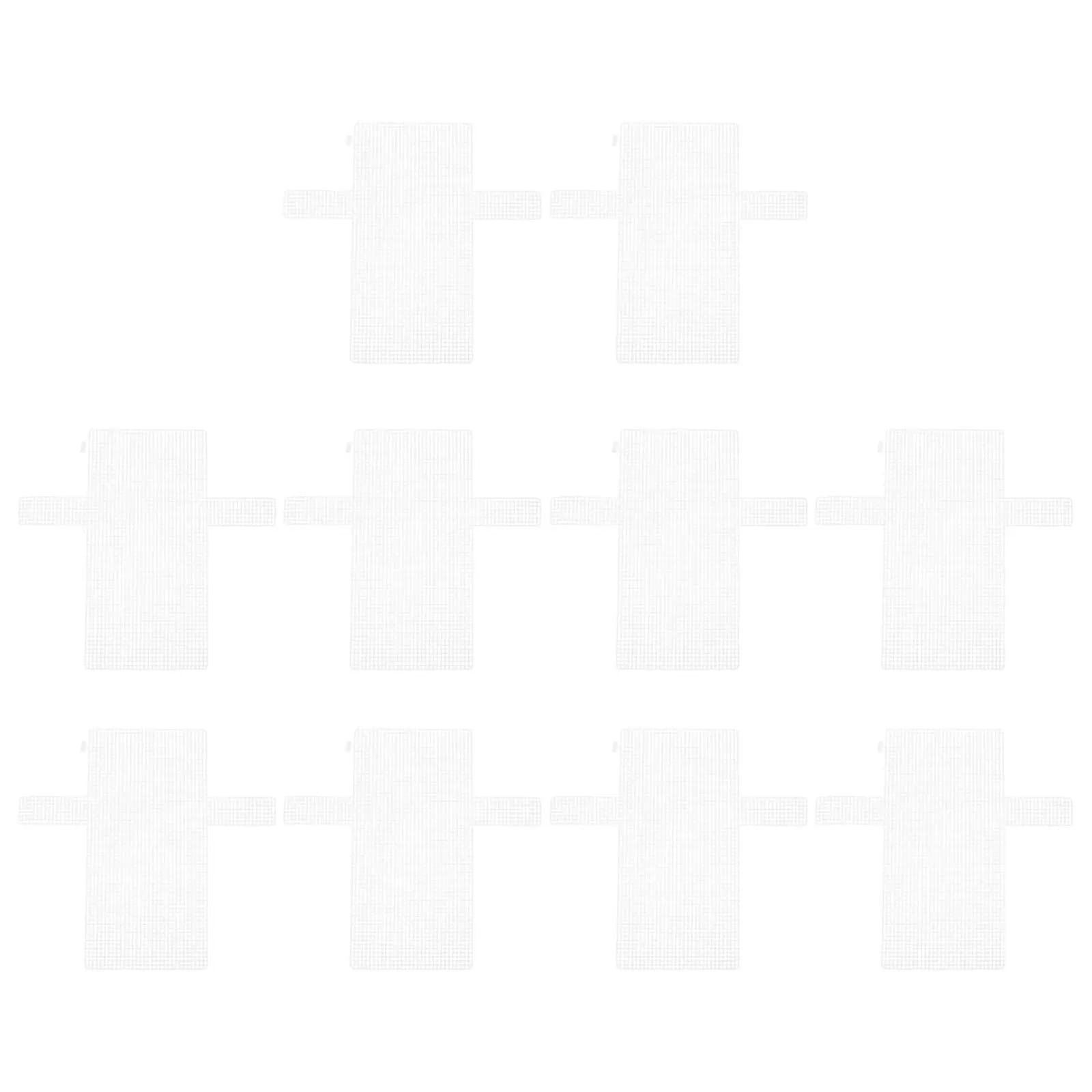 10 Pcs Bag Plate Stencil Grid Diy Supply Material Making Knit Materials Crafting Handbag Accessories