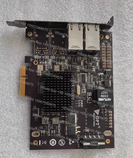 Scheda di acquisizione Gigabit doppia usata SCI-GEP-X-V1.3