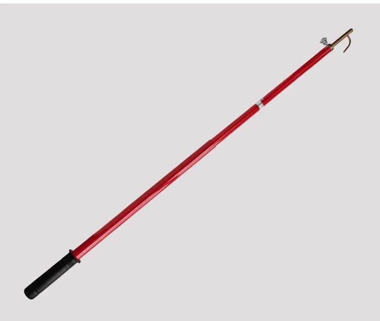 Connessione ad alta tensione portatile di vendita calda o bastone di scarico elettrico telescopico da 33 kV