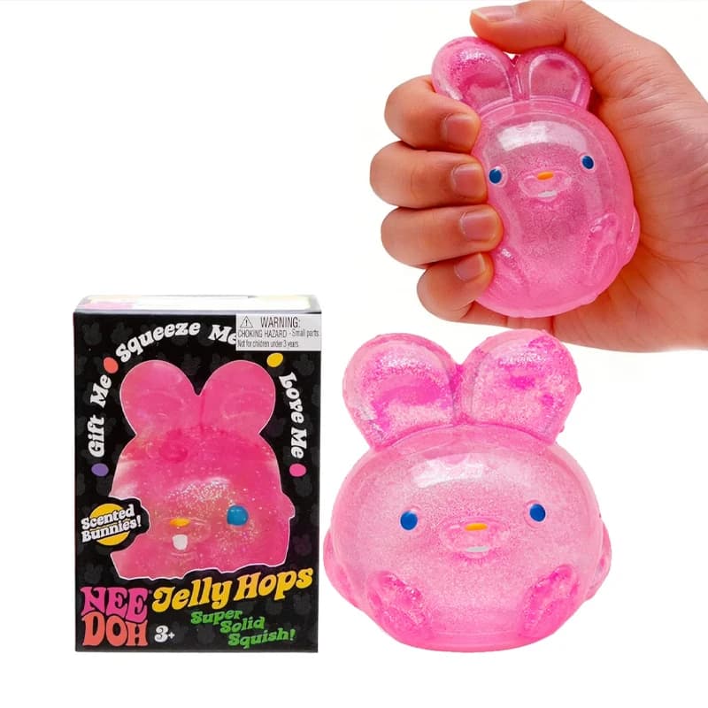 Schylling Needoh Nice Cube Sensory Fidget Squishy Cube, Vari Stili, Giocattolo Antistress, Sensazione Confortevole, Blind Box da Scrivania, Regalo