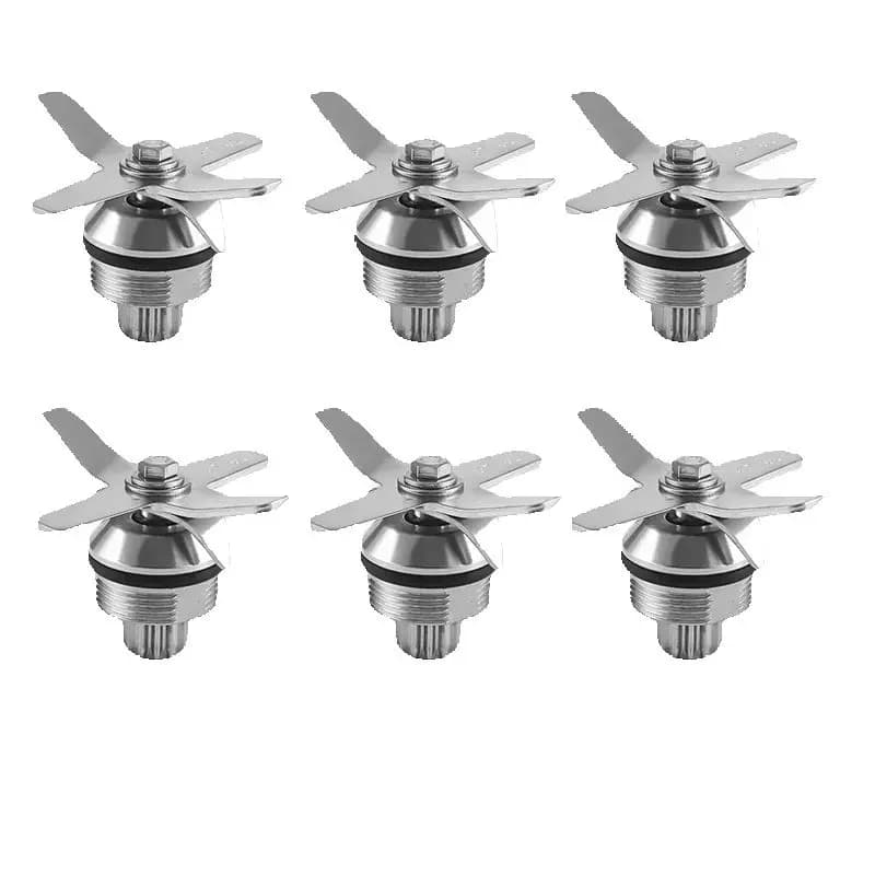 2 pezzi di taglio TWK 767 800 lame per tritare il ghiaccio con coltello e 767 800 G5200 in acciaio inossidabile temprato sei miscelazione per frullatore vitamix