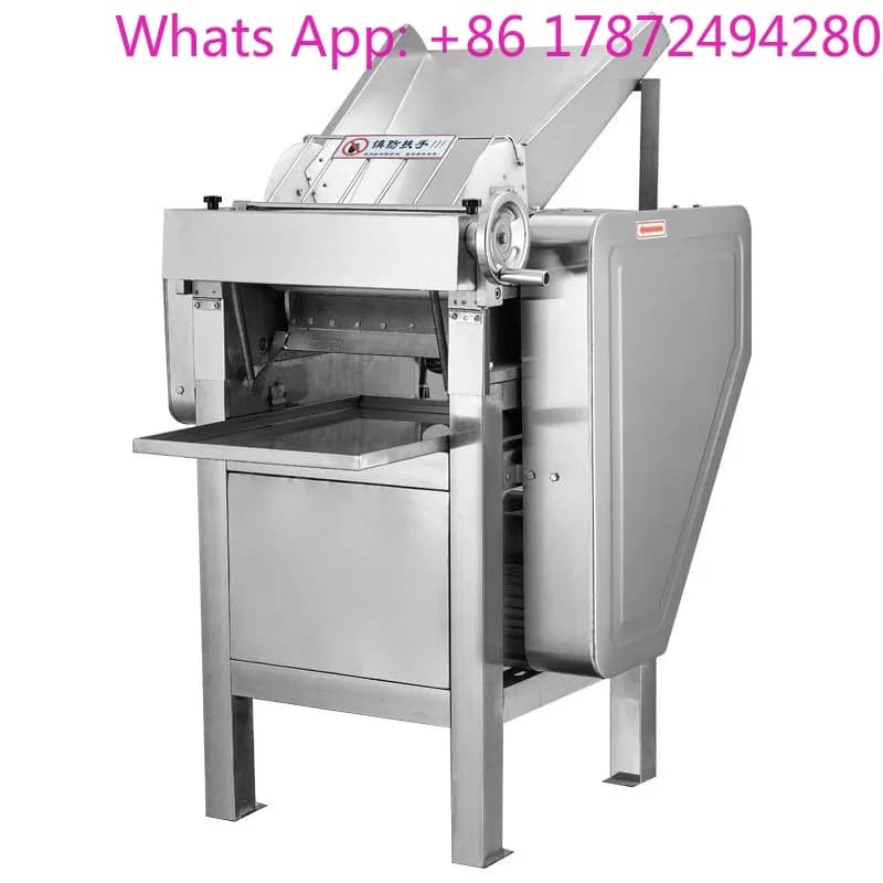 Macchina Elettrica per Impastare e Stendere la Pasta, Impastatrice Professionale, Pressa per Noodles, Rullo per Pasta Commerciale, per Sfoglie di Ravioli