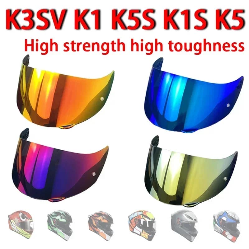 Visiera K1S per AGV K1 K1S K5S K5 Accessori per casco moto Protezione UV Visera Casco Accessori per casco moto