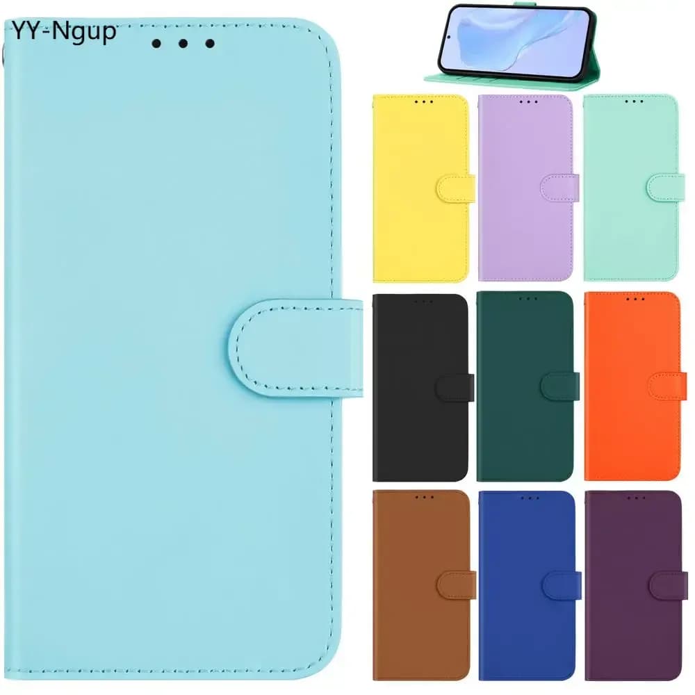 For Funda iPhone 17 15 14 Pro Max Phone Case with Vibration on iPhone 15 16 Plus 13 12 11 16Pro Pinkycolor Leather Wallet Back Cover