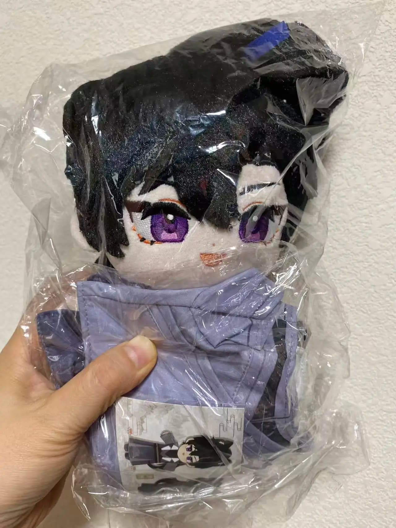 Peluche portachiavi da 20 cm per il Husky e il suo gatto bianco Shizun Chu Wanning Mo Ran - Ciondolo per borsa, simpatico cosplay