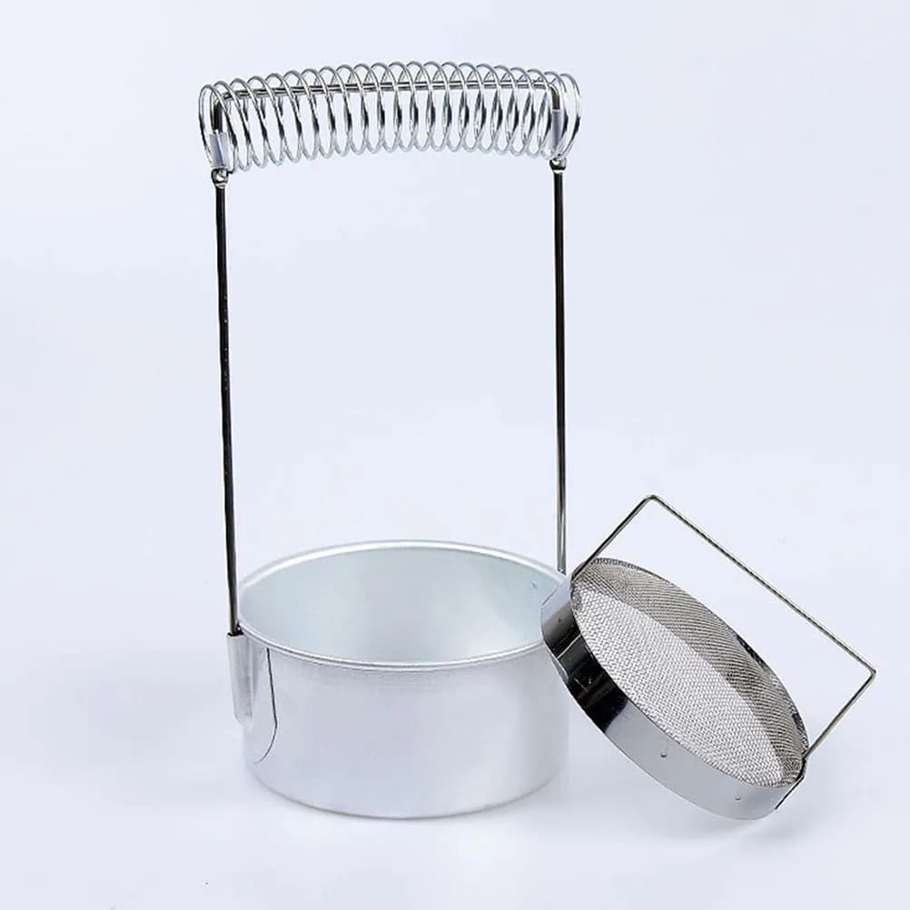 2Pcs Stainless Steel Brush Cleaning Barrel Paint Brush Washer Drying Rack Organizer for Artists Oil Painting Studio Home